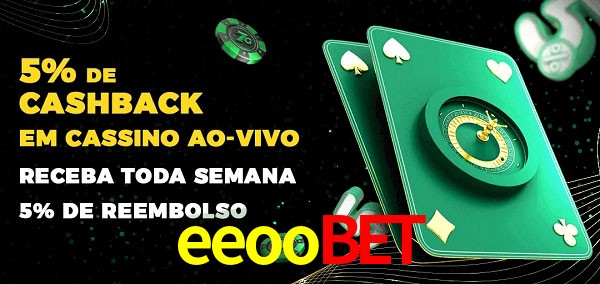 Promoções do cassino ao Vivo eeoobet